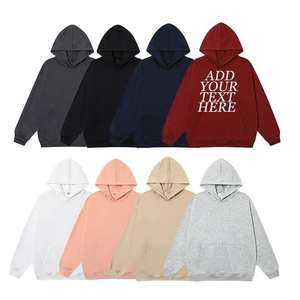 2025 High Quality Custom <b>Blank</b> Casual Heavy <b>Weight</b> Cotton Supplier Hoodie Drop Shoulder Normal Classical Unisex Oversize Hoodie - Product Image 6