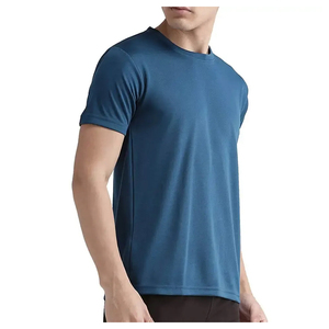 100% algodón, camiseta para hombres, camisetas holgadas Unisex Liso 100% Algodón Calidad Algodón Loose Fit Blank Men T-shirt OEM. - Product Image 2