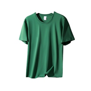 Vêtements de sport de gymnastique 100% coton avec logo personnalisé T-shirt et hauts pour femmes T-shirt uni de haute qualité pour hommes - Product Image 2