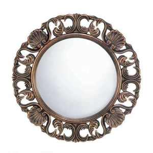 Miroir mural de style VUnique le plus vendu en métal pour la décoration de maisons, villas, salons, miroir mural à fixer au mur dans un cadre en aluminium - Product Image 5