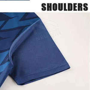Uniforme de football pour hommes de taille adulte confortable et respirant/uniforme de football pour hommes de couleur unie de haute qualité - Product Image 3