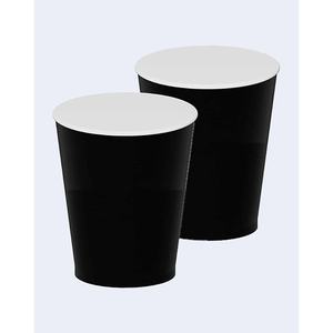 Party Love Vaso Noir 270Cc Vaisselle jetable 12 pièces par sac - Product Image 1