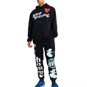 Vêtements de sport personnalisés, polo, survêtement court et t-shirt, ensemble blanc, string, manches longues, survêtement pour homme, jogging, survêtement - Product Image 1