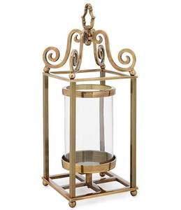 Elegante Linterna de Metal para Decoración de Fiestas de Ramadán, que Mejora el Aspecto Festivo con una Cálida Luz de Vela Suave - Product Image 2