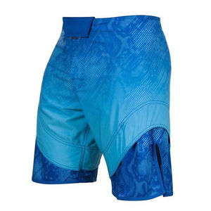 Shorts de Boxeo Sublimados con Diseño de Logotipo Personalizado para MMA, al por Mayor, de Poliéster Transpirable con Servicio OEM, Ropa Deportiva - Product Image 1