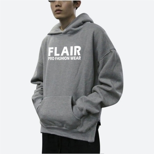 Sweat à capuche oversize pour homme de qualité supérieure, 100 % coton mélangé, brodé, à épaules tombantes, grammage lourd, pour l'hiver - Product Image 4