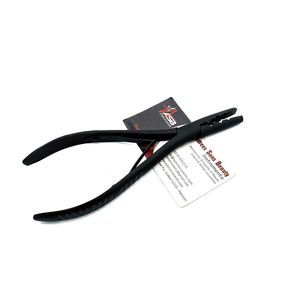 Pince d'extension de cheveux professionnelle 7 "dissolvant de perles Microlink et outil d'extension de trame coiffure en acier inoxydable pour Salon - Product Image 6