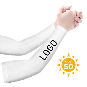 Manches de bras de Protection solaire vierges par sublimation Protection UV Hommes Femmes Manchon de sport rafraîchissant pour basket-ball Golf Football 30pcs - Product Image 2