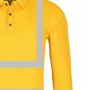 เสื้อเซฟตี้ผู้ชายสำหรับใส่กลางแจ้งเสื้อเซฟตี้น้ำหนักเบาป้องกันรอยยับสำหรับผู้ชาย - Product Image 4