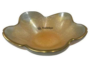 Bol en résine de luxe moderne au look artistique élégant pour la présentation et la décoration de table de qualité supérieure par Tradebyd - Product Image 2