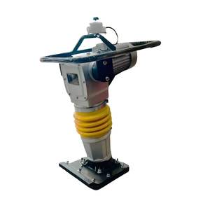 Compacteur à saut électrique haute performance HCD110 avec moteur et moteur, force de 13 kN, 220 V, 700 t/min pour les travaux de fondations de tranchées - Product Image 1