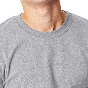 Prix d'usine Regular Fit Summer Wear Casual T Shirt T-shirt basique en vrac uni pour hommes - Product Image 6