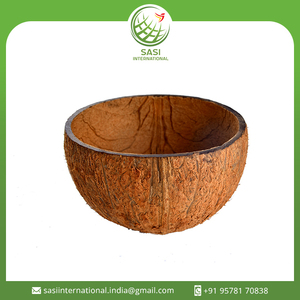 ชามกะลามะพร้าวธรรมชาติ100% ชามทรงกลมขัดเงาสำหรับขนมผลไม้ - Product Image 2