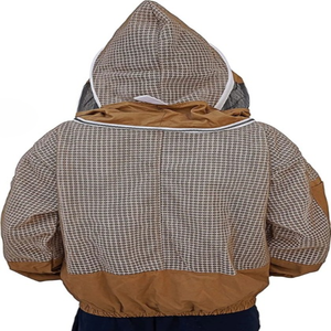 Bee Keeping <b>Jacket</b> Waterproof Plus Size Durable Apiary Wear Sting Proof Suit with Safety Veil Lightweight Protective Clothing - Product Image 2
