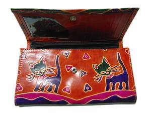 Bolso de oficina de cuero de estilo bohemio clásico, decoración elegante con botones, cierre de cremallera espacioso, peso ligero, geométrico para mujer - Product Image 2