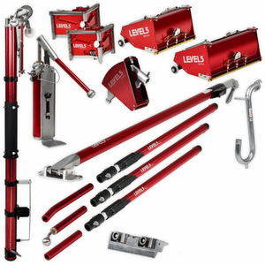 Custom ALL NEW Industrial Grade Automatic Level 5 Complete Taping Finishing Drywall <b>Tool</b> <b>Set</b> 2-Year Warranty Bonus <b>Hand</b> <b>Tools</b> - Product Image 1