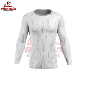 เสื้อรัดรูประบายอากาศได้ดีสำหรับผู้ชายเสื้อออกกำลังกายรัดรูประบายอากาศได้ดีพิมพ์ซับลิเมชันแบบซับลิเมชันสำหรับผู้ชายเสื้อฟิตเนสไซส์สหรัฐอเมริกา - Product Image 4