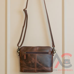 Nouveau fait à la main Western élégant en cuir repoussé femmes sac à bandoulière de haute qualité en cuir véritable tournesol sacs à main Cowgirl sacs à bandoulière - Product Image 5