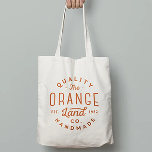 Sac fourre-tout écologique pliable vintage en toile de coton biologique avec capacité de 6-10L pour le shopping - Product Image 2