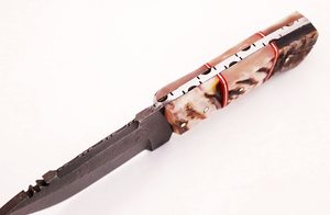 Cuchillo de caza hecho a mano tamaño personalizado cuchillo desplumador OEM Zacsm modelo S22 - Product Image 4