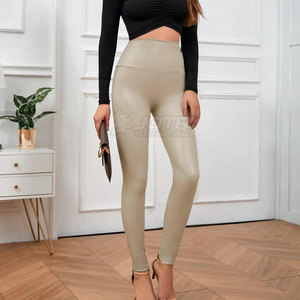 Vente chaude Hommes Vêtements Femmes Leggings En Cuir Nouvelle Mode Femmes Leggings En Cuir Coupe-Vent Femmes Leggings En Cuir - Product Image 5