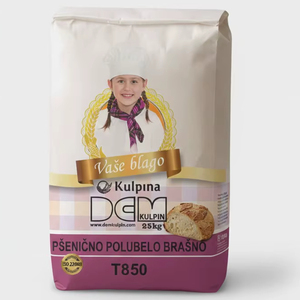 DEM Semi Dark Wheat <b>Flour</b> 25kg Bag 12 Months Shelf Life Insoles Origin Bulk Supply - Product Image 1