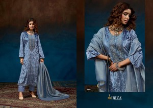 Nouvelle collection 2025 : Salwar Kameez de créateur pour femme, style pantalon, en velours lourd de luxe, idéal pour les fêtes d'hiver – Dernière mode Neeta Creation 142 Raah - Product Image 5