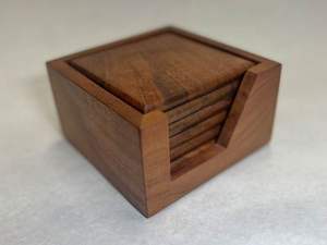 HOME <b>COASTERS</b> HOT Selling Cheese Board New Style Customized <b>Wooden</b> <b>Coasters</b> Set With <b>Coaster</b> Holder - Product Image 3