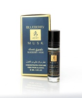 Huile de parfum BLUEBERRY MUSK 6 x 6 ml par Ayat Perfumes Dubaï, parfums arabes pour hommes et femmes, sans alcool