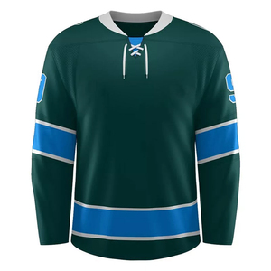 Nouveau meilleur maillot de hockey sur glace d'hiver en polyester 100% vierge, sublimation, haute qualité, design personnalisé, service OEM - Product Image 4