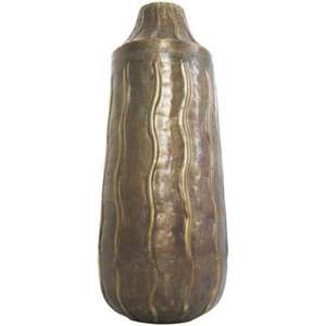 Vases en métal design haut de gamme pour un décor élégant, forme et taille personnalisées polies dorées disponibles à un prix avantageux - Product Image 1