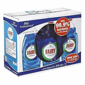 Fairy Antibacterial Washing up Liquid (870ml) - Pack de 6 - Product Image 3