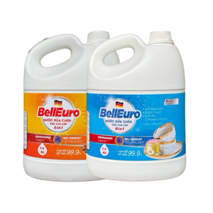 Allemagne Bell Cuisine Savon liquide vaisselle jetable en forme de gel Parfum citron Sans danger pour les tissus Élimine la saleté et détartrant - Product Image 6