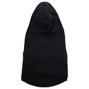 Vente en gros de sweats à capuche modernes pour chiens couleur unie luxe personnalisé écologique 100% coton léger - Product Image 2