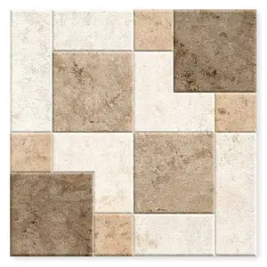 Ceramic Tiles 400x400 mm Armano 8 in Low Price Best Quality in Rustic Finish Flooring Designs Globally Supplied by Novac Ceramic