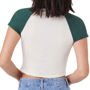 เสื้อยืดครอปของผู้หญิงขายดีมากเสื้อยืดครอปคุณภาพสูงเสื้อครอปของผู้หญิงปรับแต่งเสื้อครอปของผู้หญิงที่ Nurak ใน2025 - Product Image 2