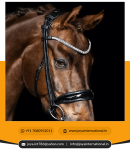 Bride de cheval réglable en cuir véritable Vente en gros Brides occidentales pliables pour l'équitation pour les propriétaires de chevaux - Product Image 2