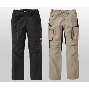 Pantaloni a vita alta e.s.vision, da uomo con ricamo del logo aziendale - Product Image 2