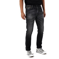 Wholesale Flyingkick Enterprises FK-4002 High Quality Custom Men's Denim Jeans 2025 Mid-Waist High Street Style Skinny Straight