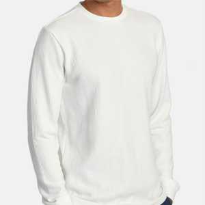 Camisa térmica ligera de algodón/fibra de bambú de manga larga para hombre, transpirable y cálida para uso diario, patrón impreso en capas - Product Image 4