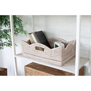 Eye-catching woven rattan <b>basket</b> Handmade <b>Storage</b> <b>Basket</b> Wholesale eco-friendly Made in Viet Nam - Product Image 6