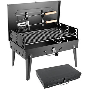 GRILL PLIANT PORTABLE DE TOURISME + Accessoires - Product Image 5
