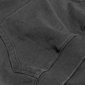 OEM Heavy GSM Vintage Wash Haider <b>Grey</b> Loose Fit Over Sized <b>Men's</b> Solid Pullover Hoodie's Manufacturer Unisex Sweat Hoodie - Product Image 5