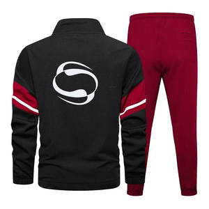 Fabricante OEM, Conjuntos Deportivos Personalizados de Verano para Hombre, Transpirables, de Algodón y Felpa, de Alta Calidad, con Diseño de Rayas y Cintura Elástica - Product Image 4