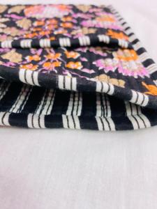 Funda protectora con estampado Floral Vintage de algodón puro, cierre de botón, funda ligera para tableta, estampado de bloque acolchado, Mac Book - Product Image 3