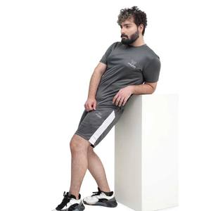 Ensemble de shorts d'été pour hommes Ensemble de t-shirts 2 pièces pour hommes Logo personnalisé Ensemble de shorts pour hommes Conjunto de pantalones cortos para homre - Product Image 3