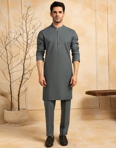 2026 nouveau Design hommes Shalwar Kameez haute qualité personnalisé brodé tenue décontracté meilleur vendeur pour les musulmans - Product Image 1