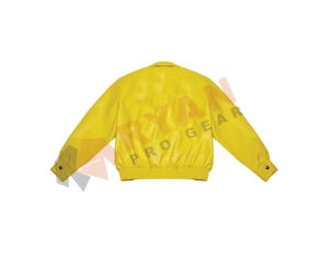 เสื้อแจ็กเก็ตแฟชั่นสำหรับผู้ชายเสื้อแจ็กเก็ตทีมมหาวิทยาลัยสีทึบเสื้อแจ็กเก็ตสำหรับผู้ชาย - Product Image 2
