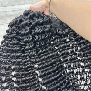 Nueva llegada superventas Super largo negro y colorido hueso recto trama paquete crudo extensiones de cabello humano Vietnam - Product Image 5