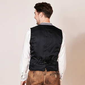 Gilet réversible de haute qualité pour homme, style bavarois, automne-hiver, chaud, décontracté, vintage, respirant, vêtement d'extérieur, OEM disponible - Product Image 6
